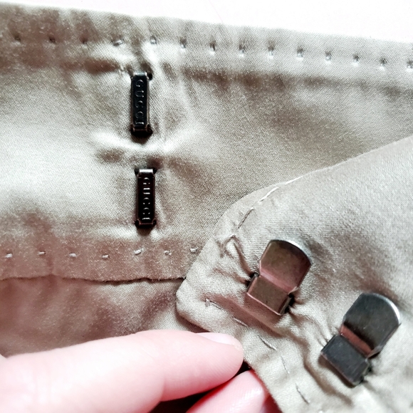 GUCCI vintage camel pleated wide leg trousers 🐝 - Picture 5 of 11